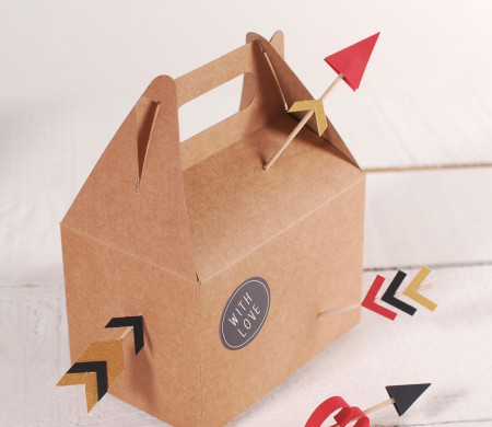 Caja de picnic con mucho amor Caja de picnic con mucho amor
