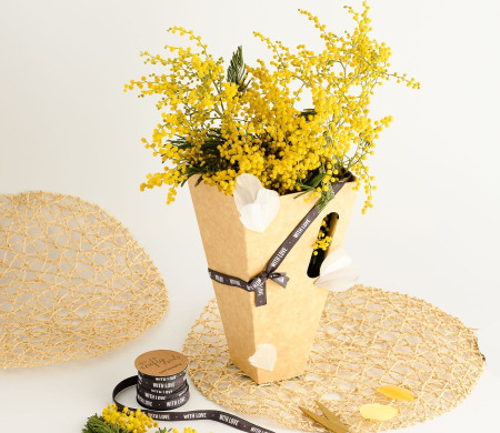 Scatola romantica per fiori