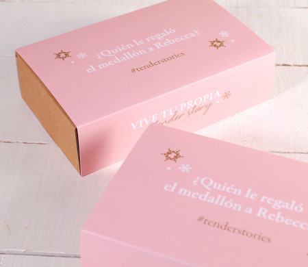 Caja con faja personalizable misteriosa Caja con faja personalizable misteriosa