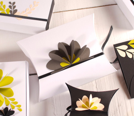 Decoración 3D para cajas de regalo Decoración 3D para cajas de regalo