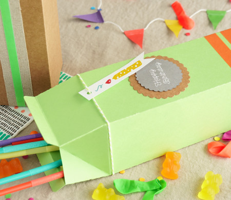 Boîte tetrabrick pour fêtes