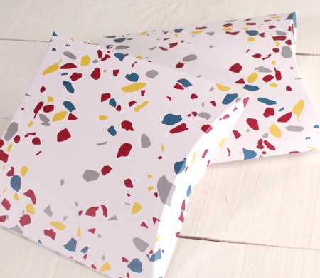 Boîte pour grand cadeau granito