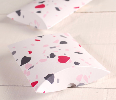 Small terrazzo gift box