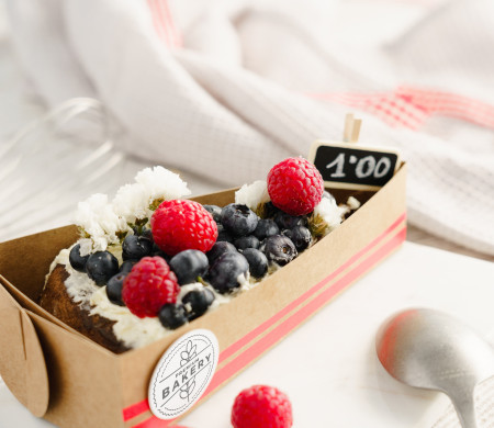 Cake slice box | Bakery takeaway packaging