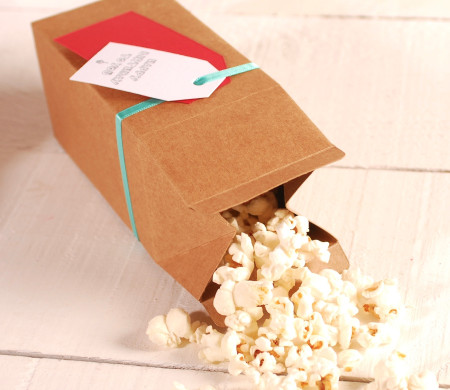 Decorated milk carton box