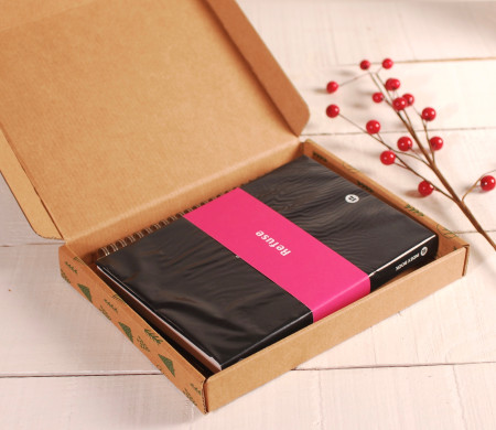 Flache Weihnachtsbox Dekoration | SelfPackaging