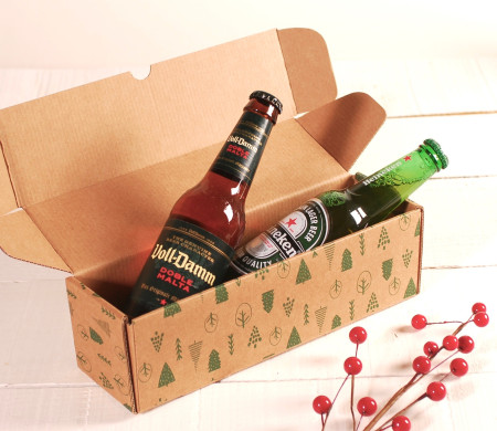 Décoration Boîte Allongée de Noël | SelfPackaging