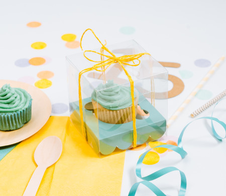 Caja cupcake para fiestas Caja cupcake para fiestas
