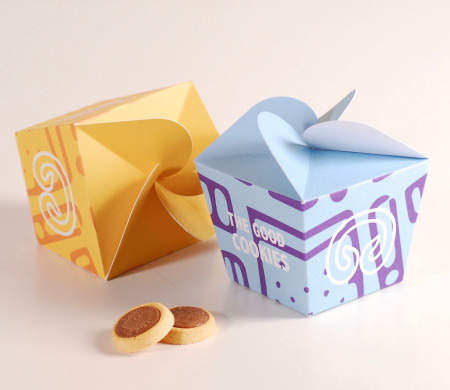 Boîte amusante pour biscuits