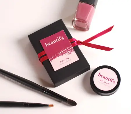 Customised cosmetics box