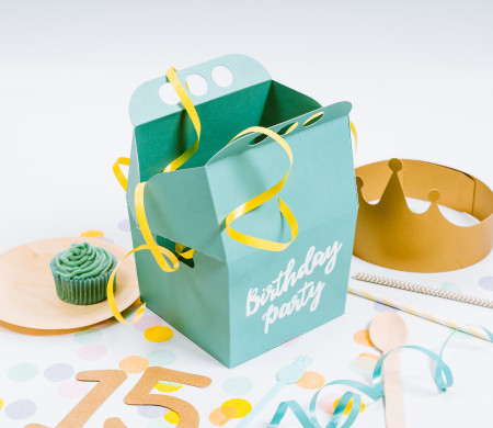 Scatola da picnic per compleanni