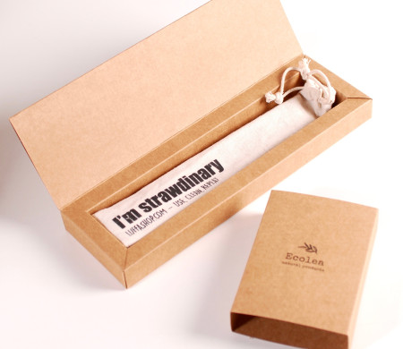 Schachtel Fur Wiederverwendbare Stroh... | SelfPackaging