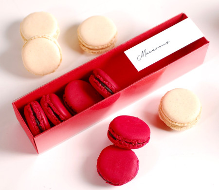 caja alargada para macarons personalizada caja alargada para macarons personalizada