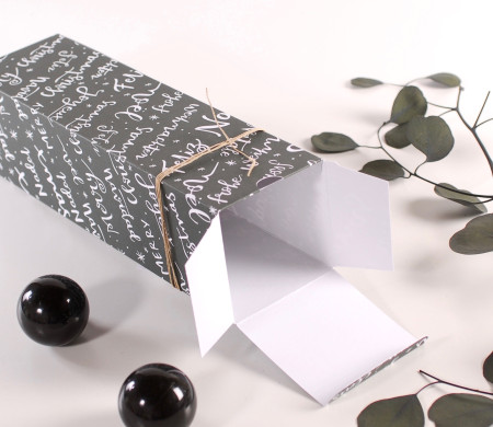 Christmas individual wine box
