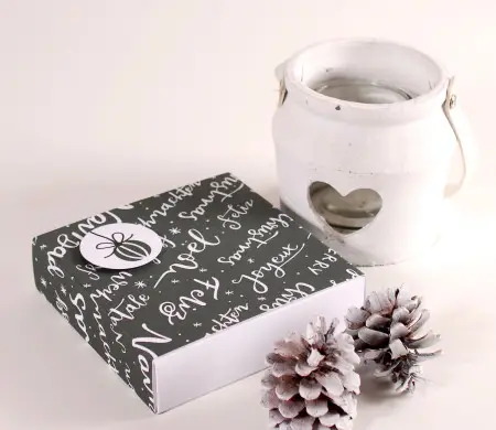 Box for Christmas chocolates
