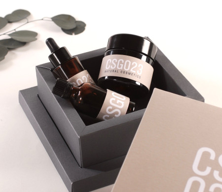 Caja regalo con tapa para cosméticos Caja regalo con tapa para cosméticos