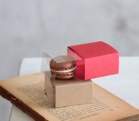 Boîte unique pour un macaron