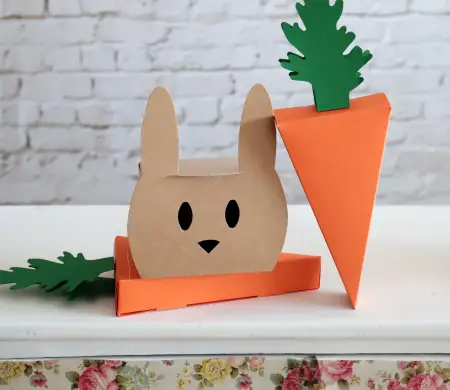 Caja infantil conejo