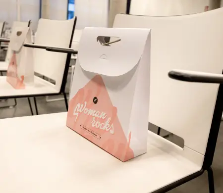 Woman Rocks gift bag with...