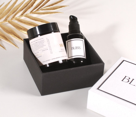 Boîte idéale pour les produits cosmétiques naturels
