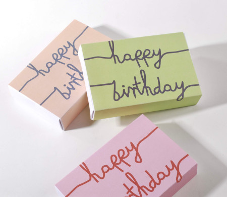 Sliding party box with frame