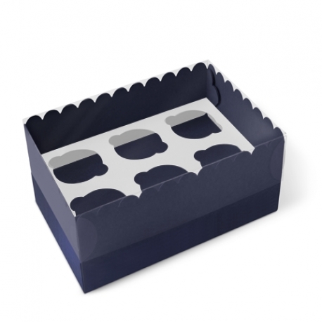 Caja para 6 cupcakes