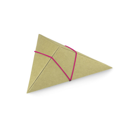 Triangular Cardboard Box