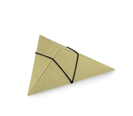 Caja Triangular de Cartón