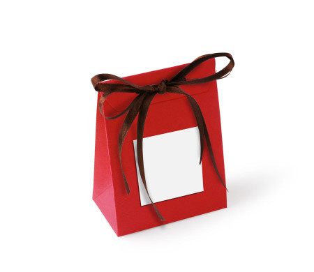 Sac en carton pour bonbons et chocolats