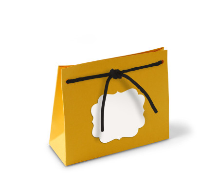Bolsa Regalo de Cartón con Cordón Incorporado