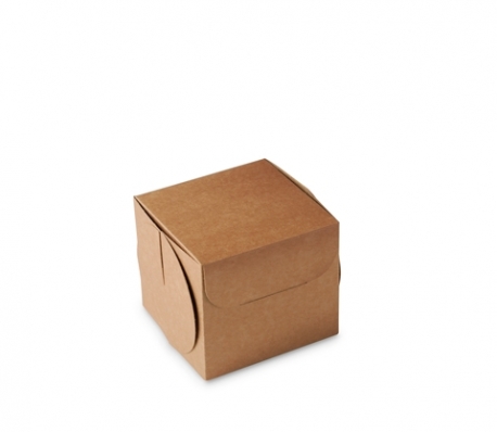 Geschlossene Cupcake-Box