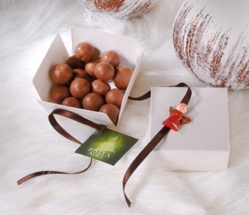 Scatolina natalizia per cioccolatini 