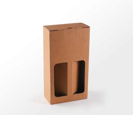 Caja para Vinos ¡Muy Resistente, para Dos o Tres Botellas!