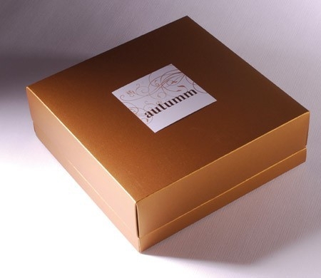Caja De Carton PARA Bombones De Chocolate Box Logotipo Impreso