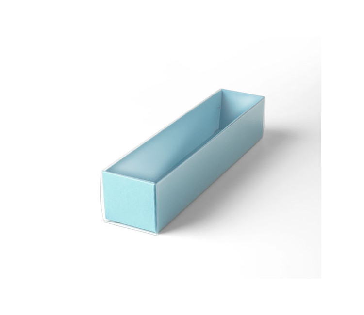 Caja para Macarons con Faja transparente