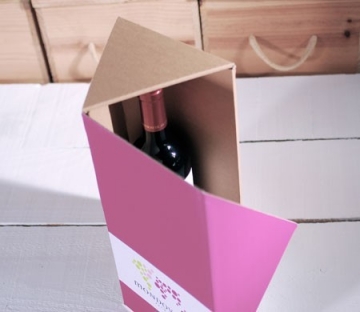 Caja para vinos de cartón
