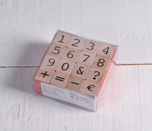 Kit de sellos números