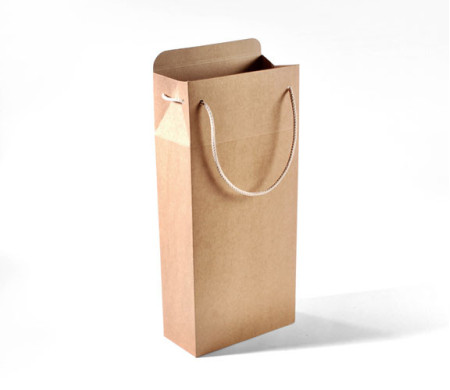 Caja Regalo de Cartón para Una Botella