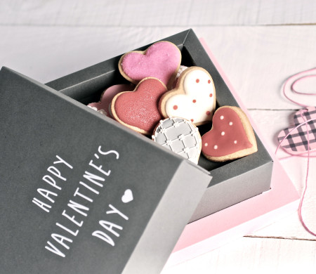 Scatola regalo romantica per San Valentino | Dettagli