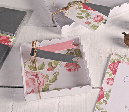 Clear boxes for wedding...