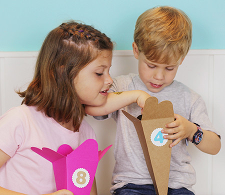 Box for children's parties