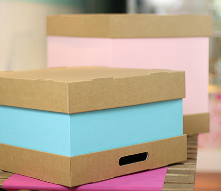 Schönen Kuchenboxen