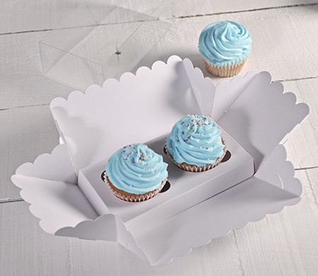Cajas Altas para Dos Cupcakes Cajas Altas para Dos Cupcakes