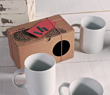 Caja Sencilla para Tazas Caja Sencilla para Tazas
