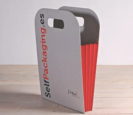 Bolsa de cartón reciclado