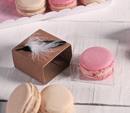 Individuelle Schachteln für Macarons