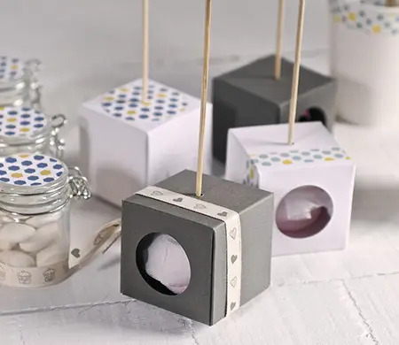 Caja para un solo cake pop