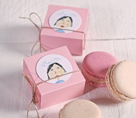 Scatole per un solo macaron Scatole per un solo macaron