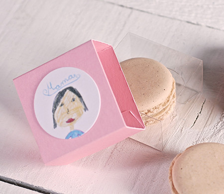 Cajas para Un Macaron Individual