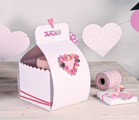 Caja Decorada para Pasteles Caja Decorada para Pasteles